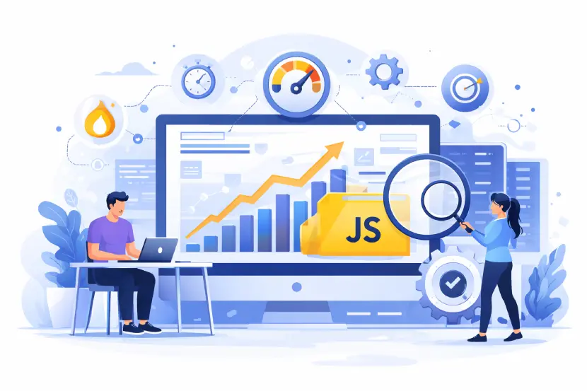 modern JavaScript performance optimization techniques improving web application speed