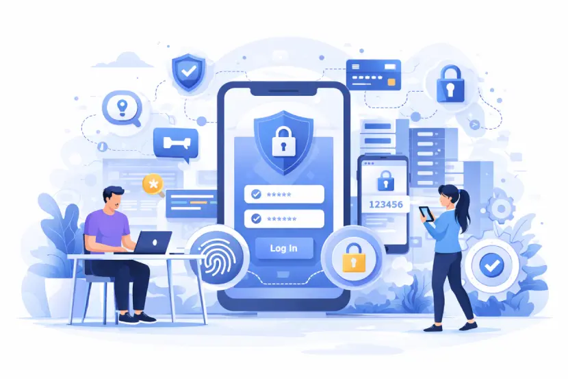 secure authentication systems web applications architecture and identity flow